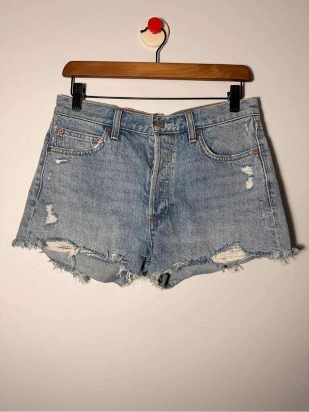 Aritzia Denim Forum The Ex-Boyfriend Hi-Rise Denim Short size 26